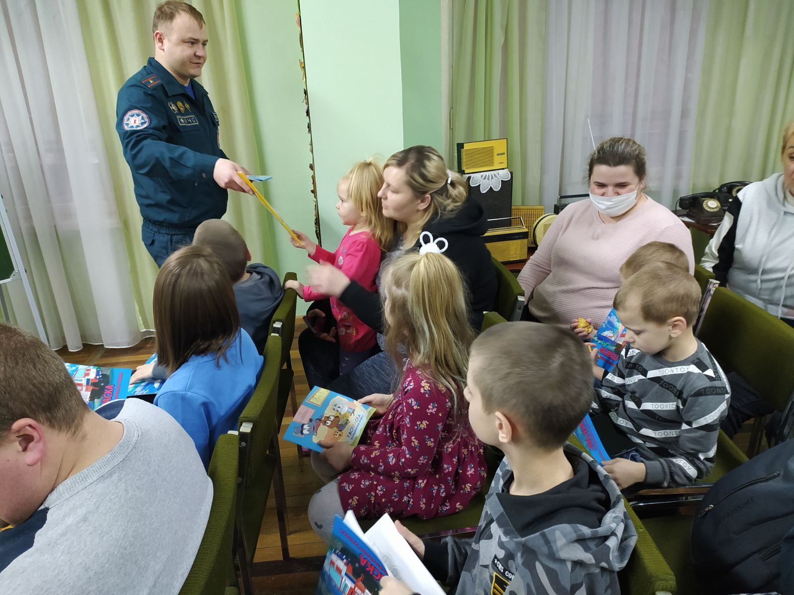 Мероприятие в рамках акции для граждан, проживающих в общежитии УП «Минский завод Октябрьской революции»